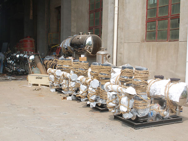 二次供水設(shè)備存放